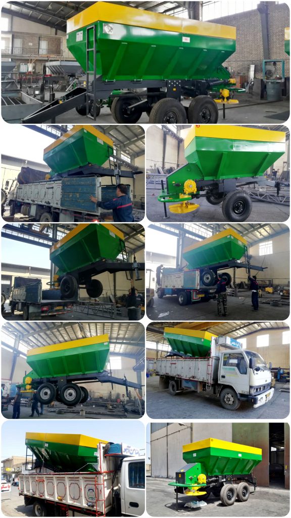 انواع کودپاش های دامی تیداپارس-دو منظوره و سه منظوره