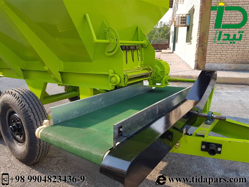 ماشین کودریز باغی با ریزش ردیفی کود