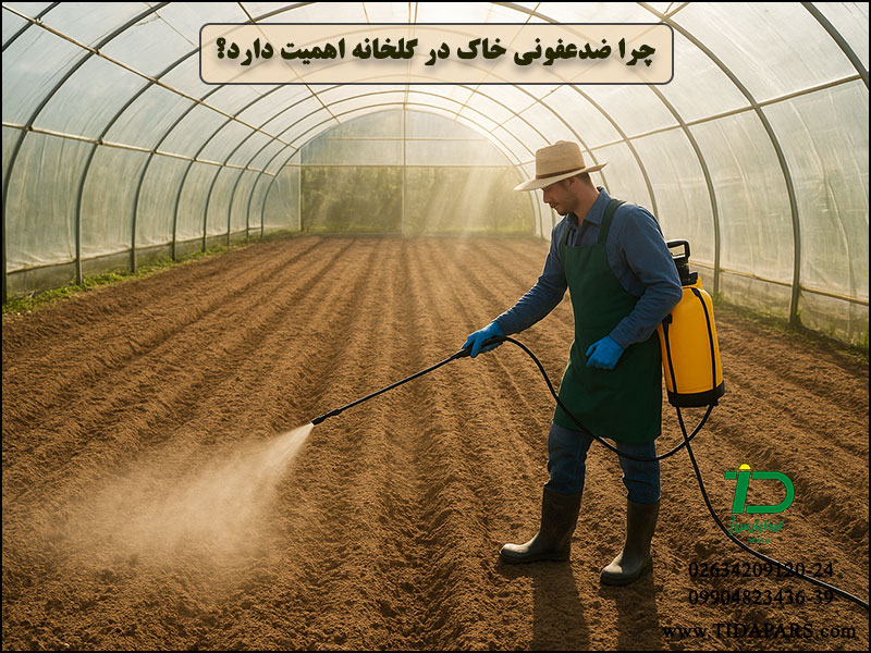 چرا ضدعفونی خاک در گلخانه اهمیت دارد؟