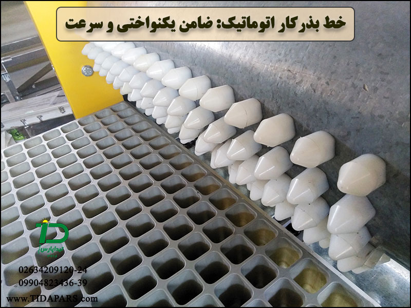 خط بذرکار اتوماتیک ضامن یکنواختی و سرعت